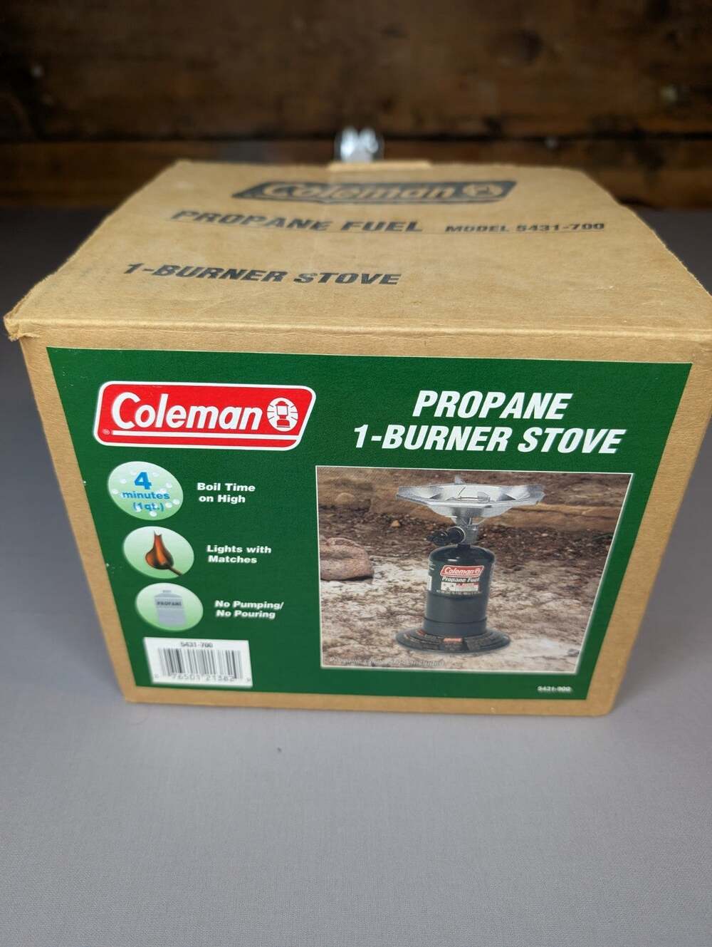 Vintage Colman single Burner Stove 5431-700